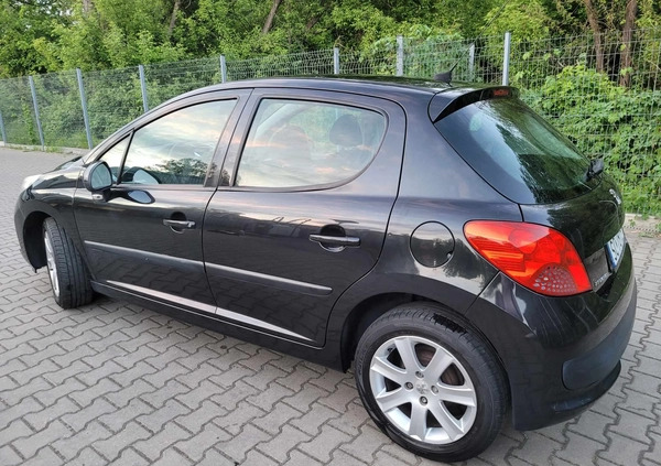 Peugeot 207 cena 12900 przebieg: 167200, rok produkcji 2009 z Częstochowa małe 56